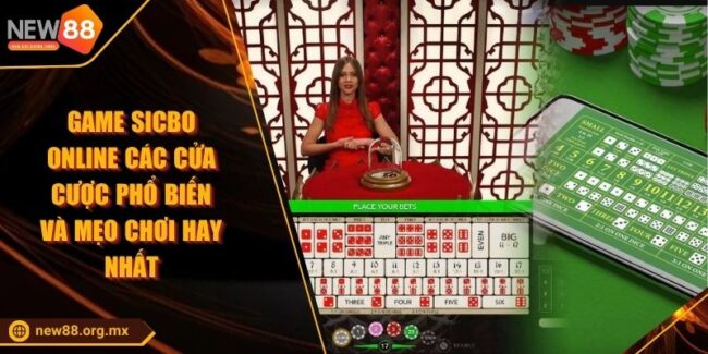 Game Sicbo Online Các Cửa Cược Phổ Biến Và Mẹo Chơi Hay Nhất