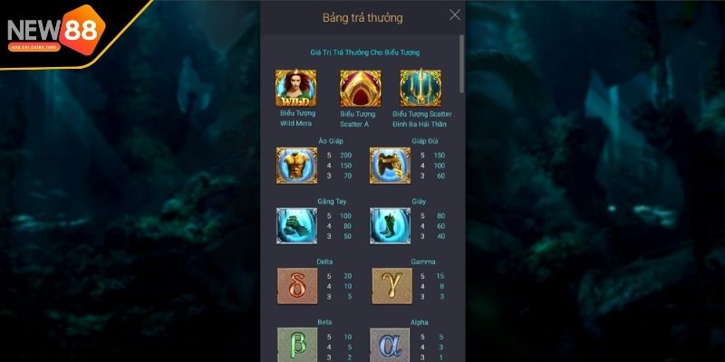 Hướng dẫn chơi King of Atlantis tại NEW88 dễ dàng