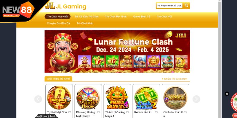 Sảnh chơi nổ hũ Jili siêu thú vị tại nhà cái